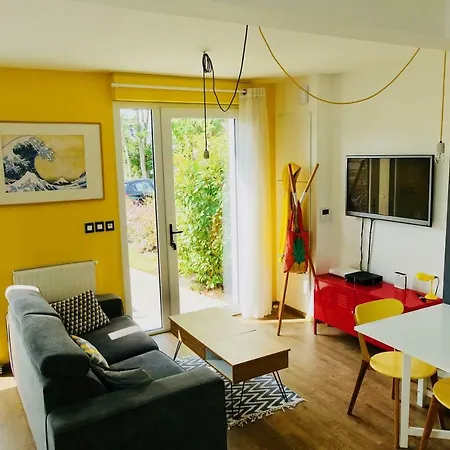 Dom wakacyjny Duplex Hermine Cosy, Jardin Sud & Parking Saint-Malo